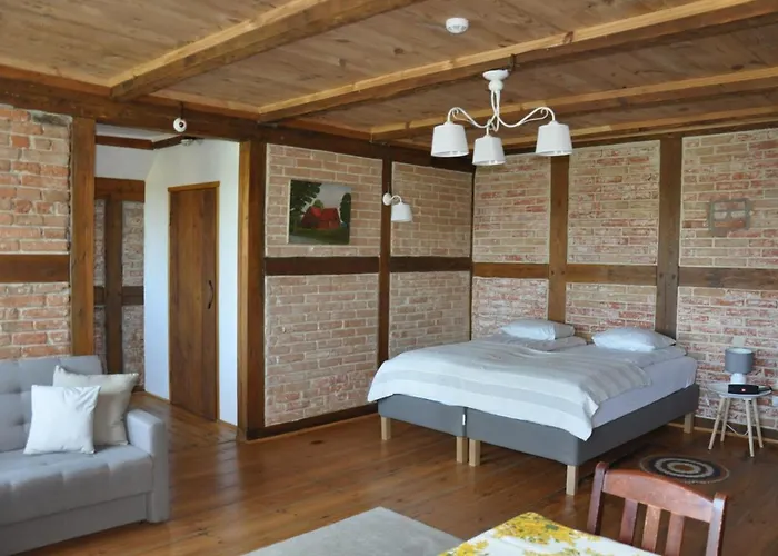 Ubytování v soukromí Dom Podcieniowy Na Zulawach Wislanych Nowy Dwór Gdański